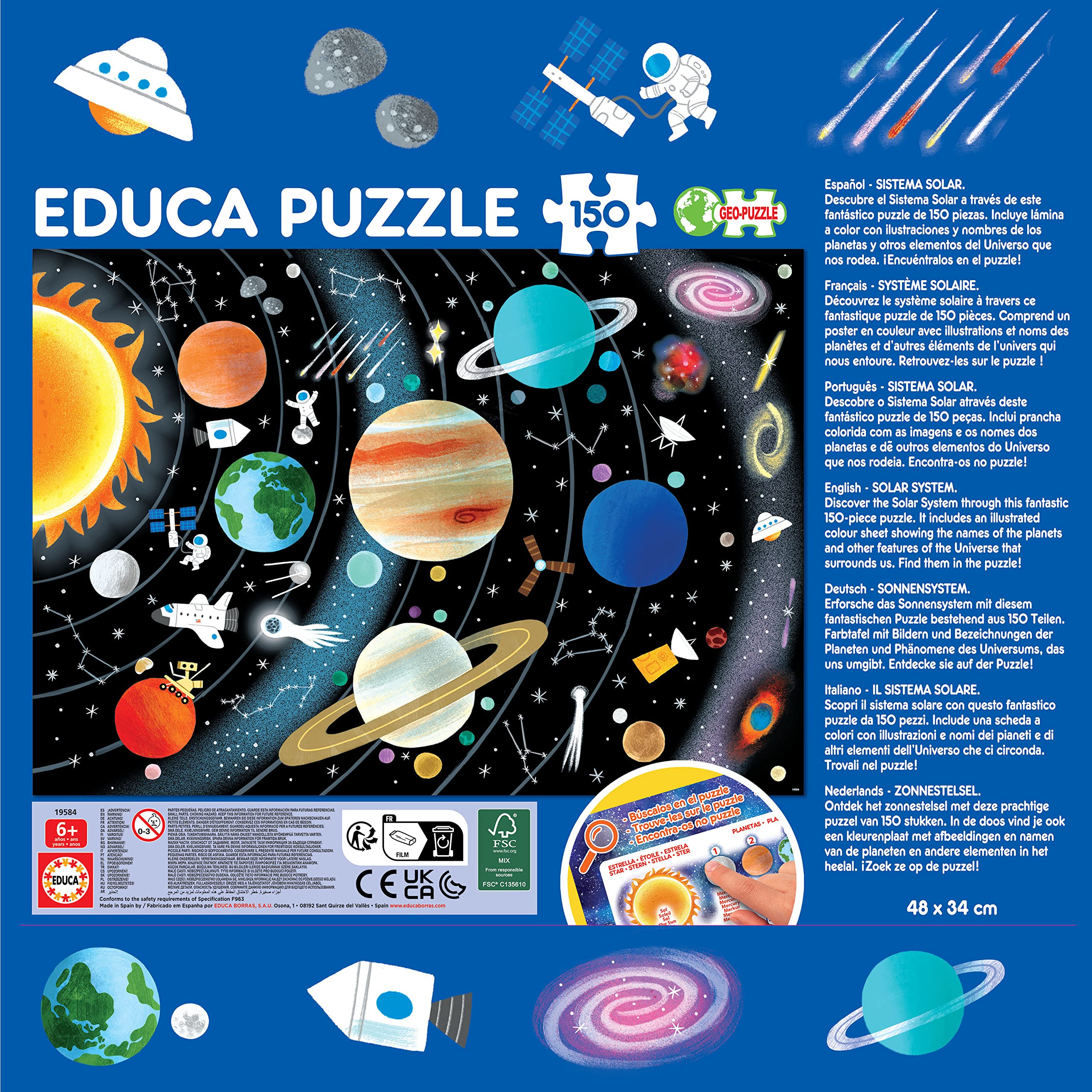 educa-sonnensystem-19584-kinderpuzzle-150-teile-ab-6-jahren image 3