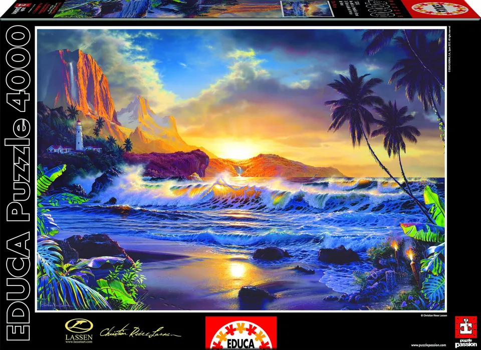 educa-15318-jenseits-der-tore-von-hana-puzzle-4000-teile image 1