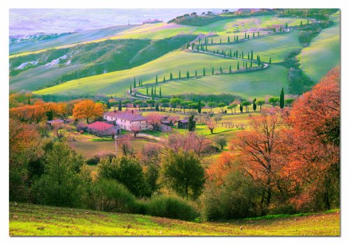 educa-italien-toskana-puzzle-1500-teile-landschaft image 2