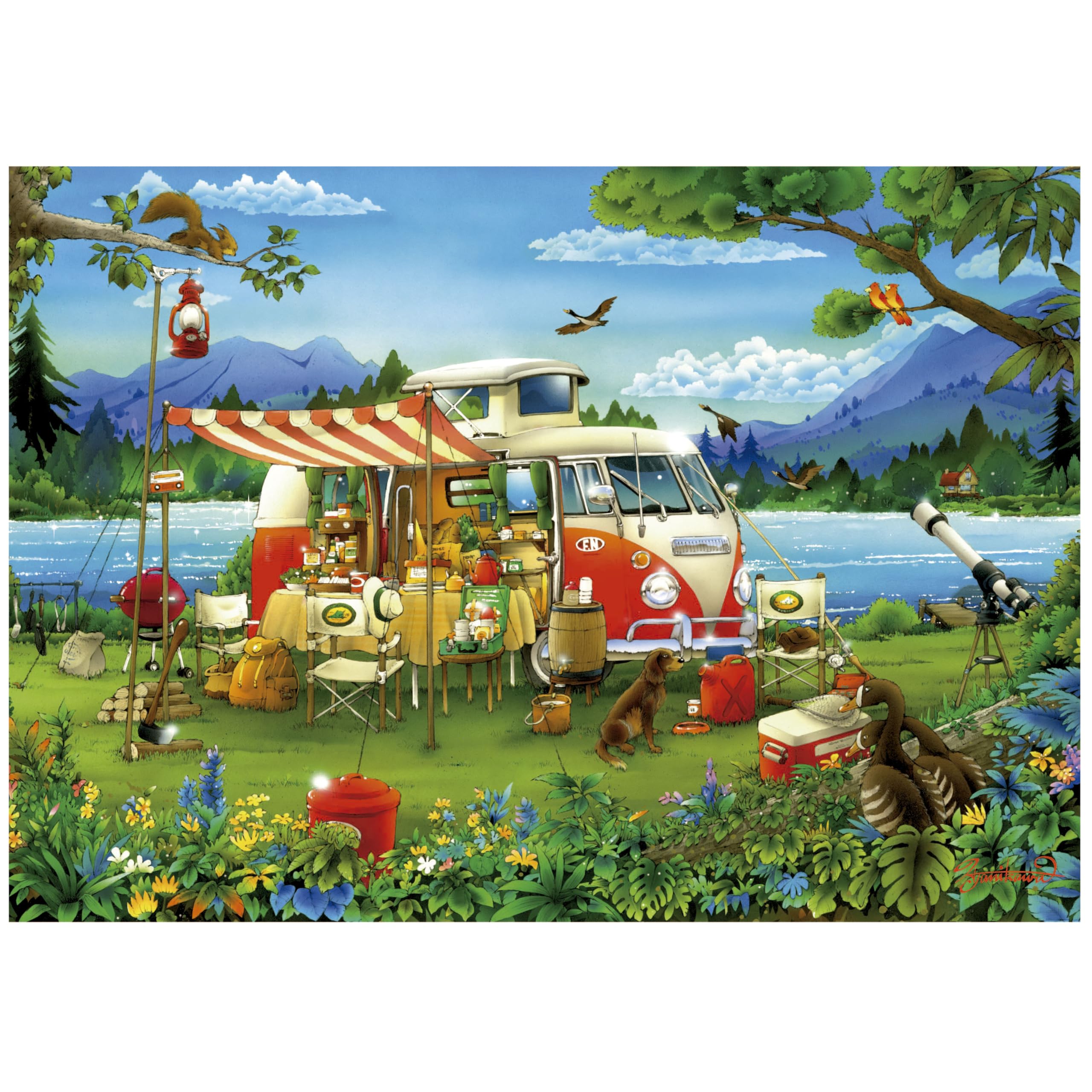 educa-19922-ferien-auf-dem-land-puzzle-1000-teile image 3