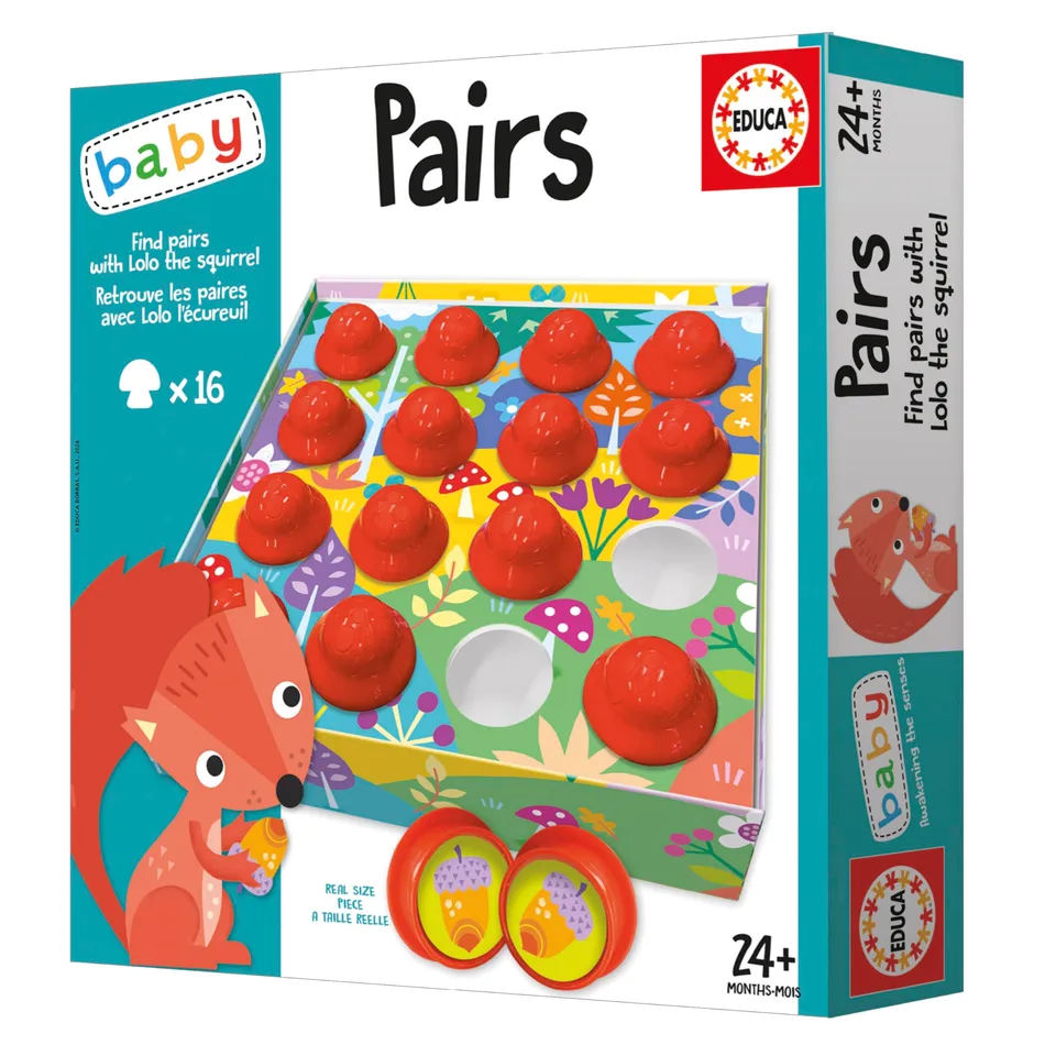 educa-baby-pairs-memo-memoryspiel-16-teile-f-r-babys image 1
