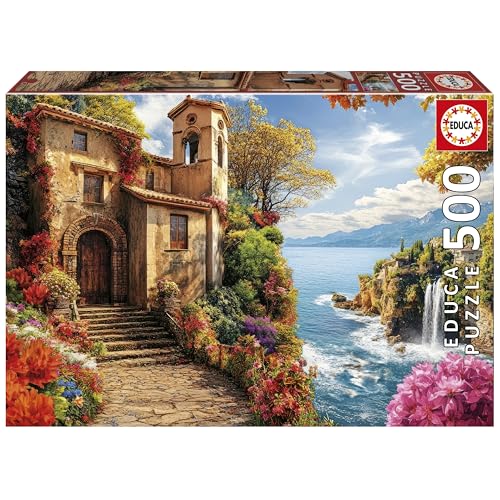 educa-20296-villa-am-meer-puzzle-500-teile-48x34-cm image 6