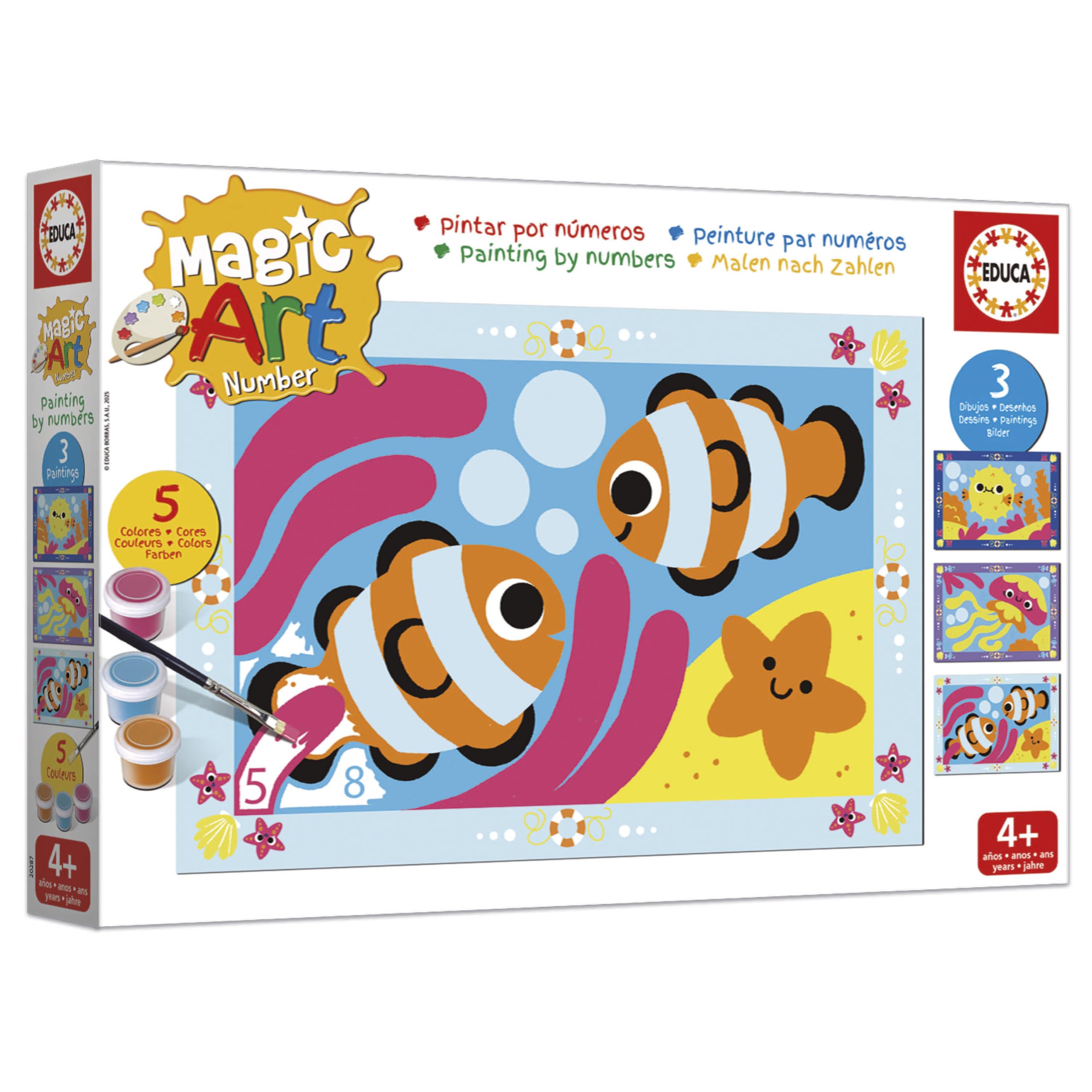 educa-arts-crafts-20287-magic-art-malen-nach-zahlen-unter-dem-meer image 3