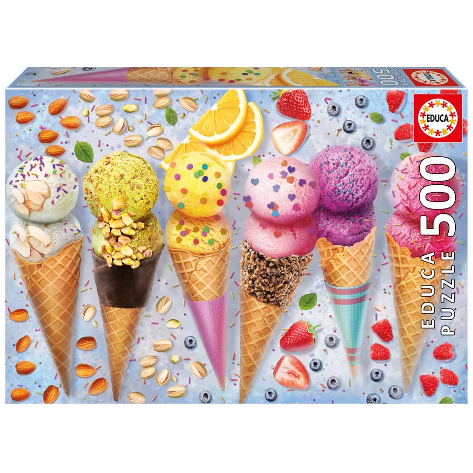 educa-20289-eiscreme-puzzle-500-teile-ab-11-jahren image 1