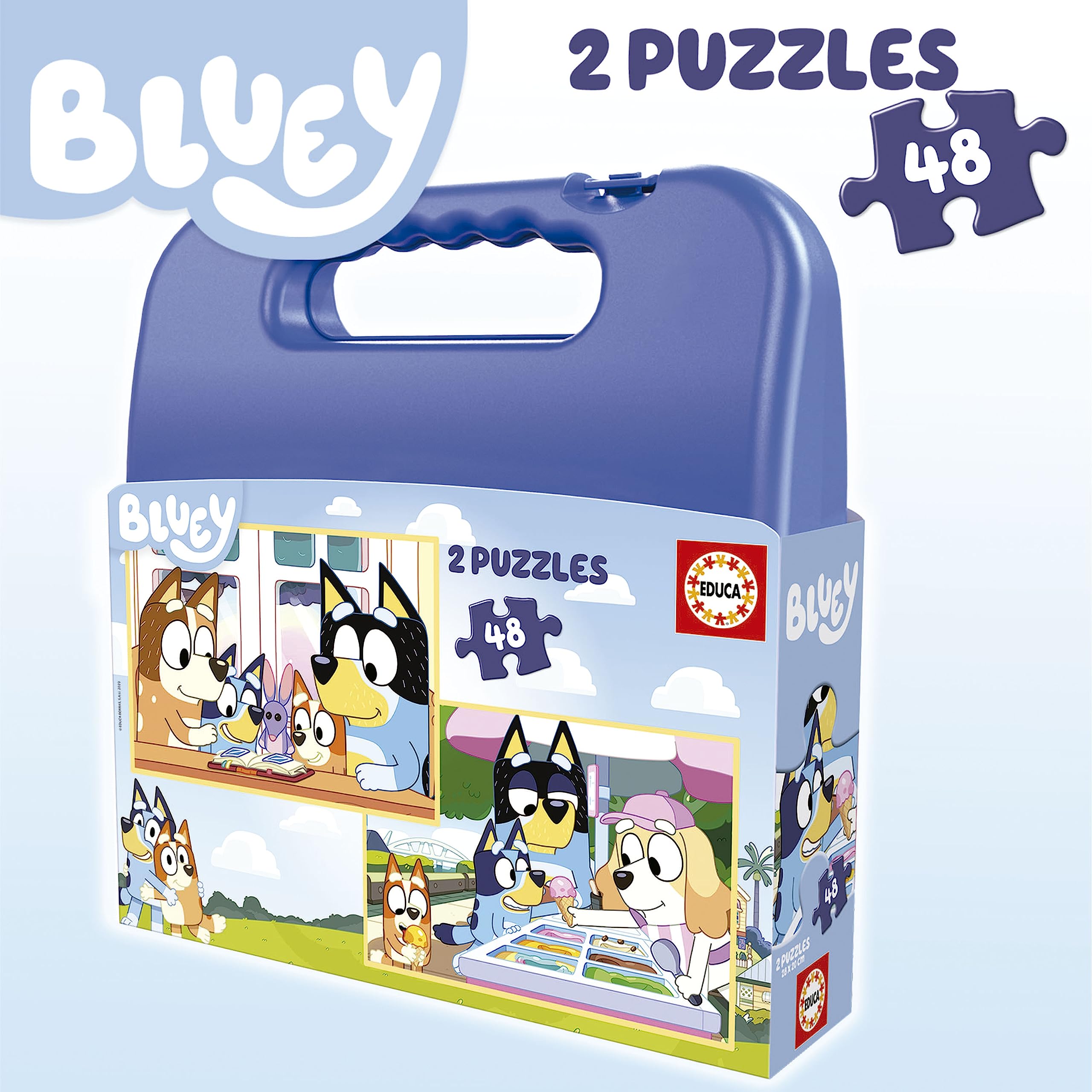 educa-bluey-super-puzzle-2x48-teile-kinderpuzzle-ab-4 image 5