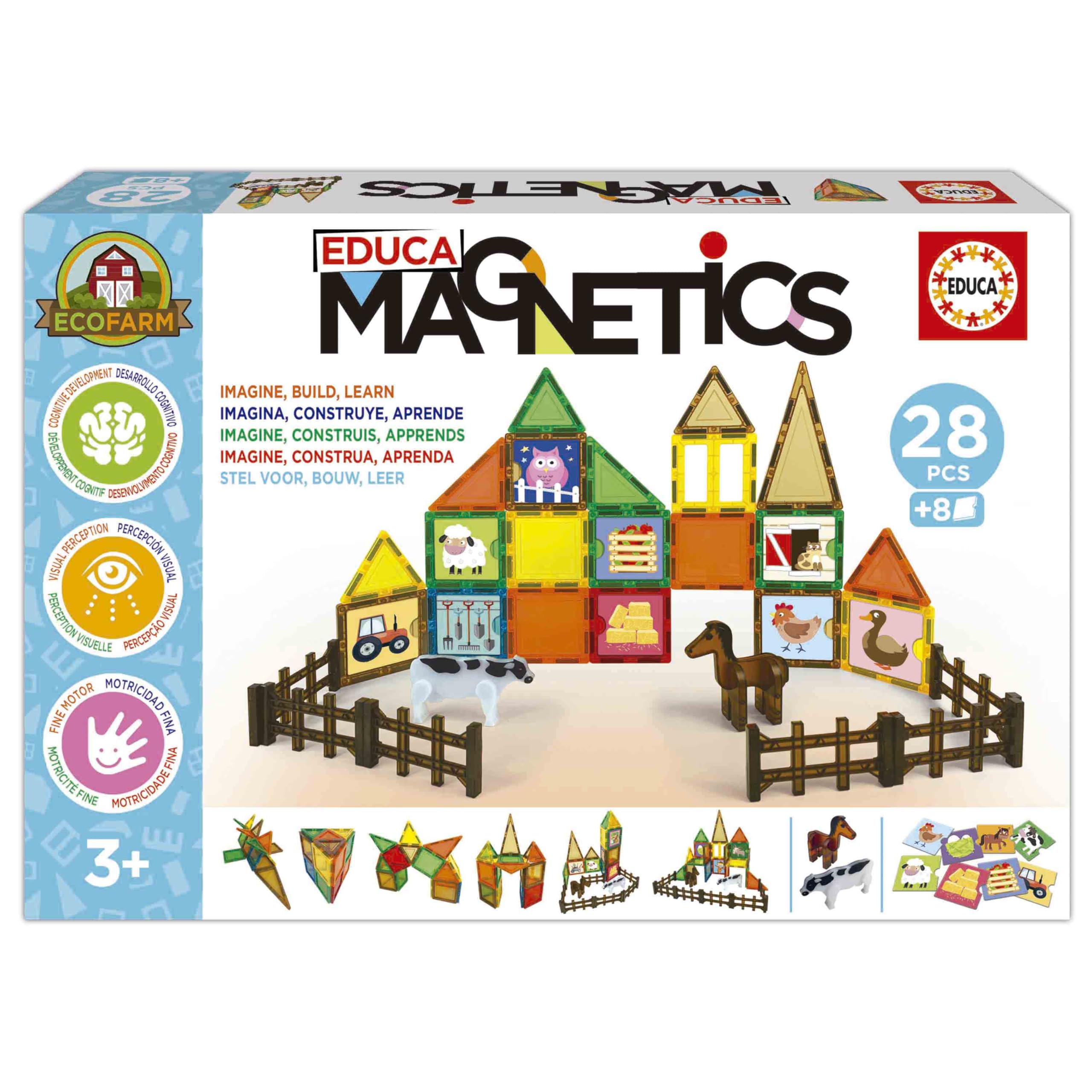 educa-magnetics-ecofarm-28-teile-magnetbausteine-ab-3-jahren image 1