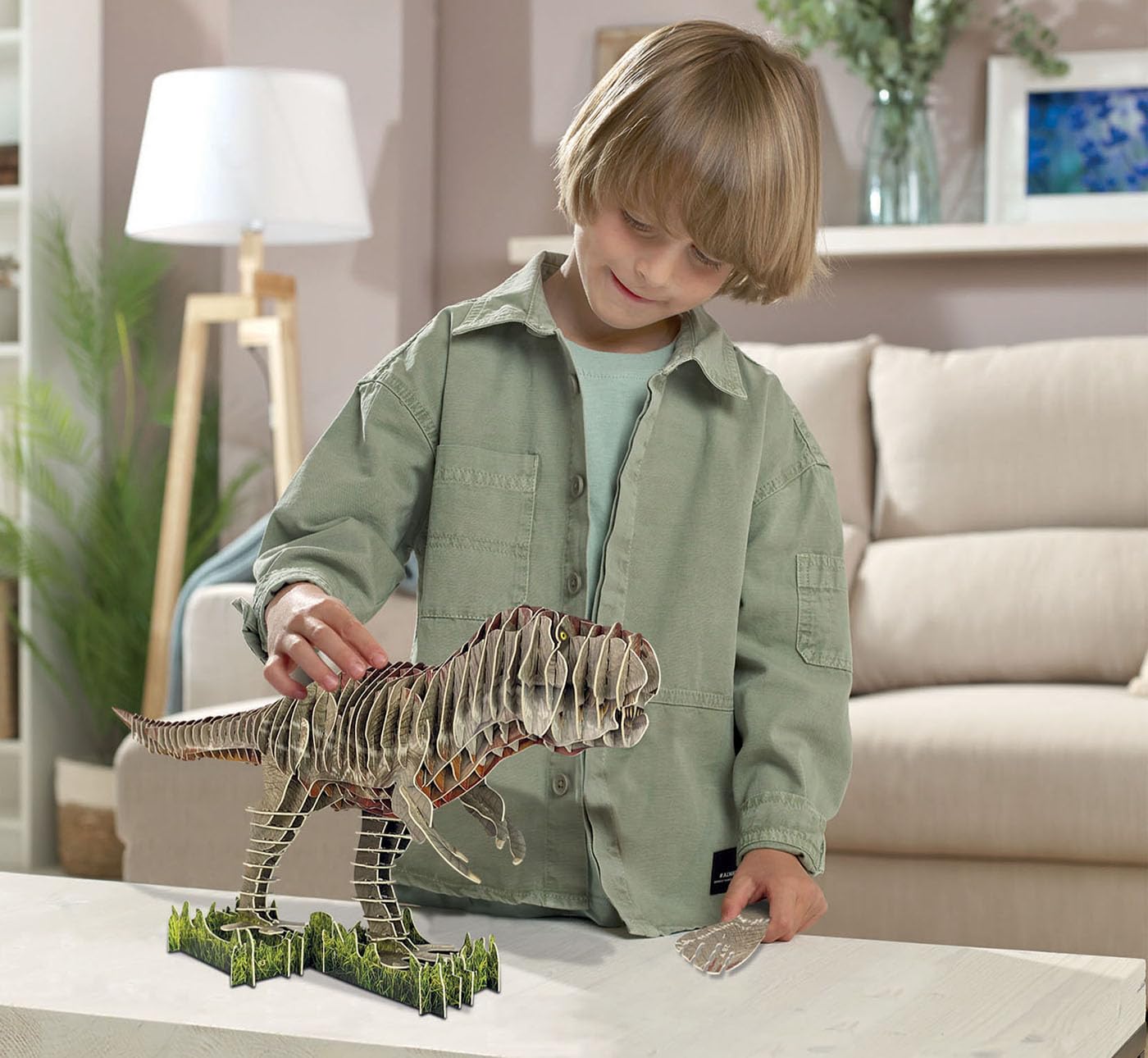 educa-t-rex-19182-3d-puzzle-82-teile-dinosaurier-ab-6-j image 2