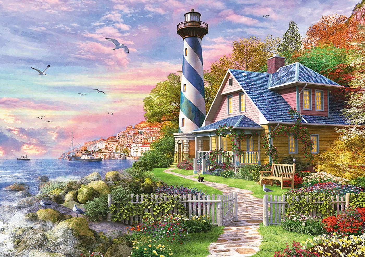 educa-leuchtturm-rock-bay-4000-teile-puzzle-136x96-k-ste image 3