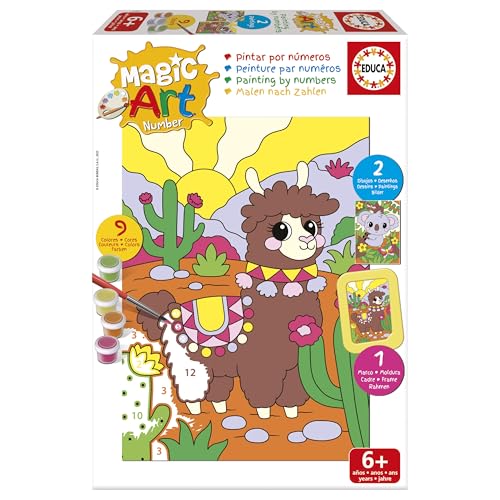 educa-magic-art-number-malen-nach-zahlen-lama-koala-ab-6-j-20404 image 7