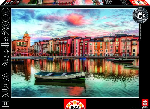 educa-14822-portofino-italien-puzzle-2000-teile-hdr image 3