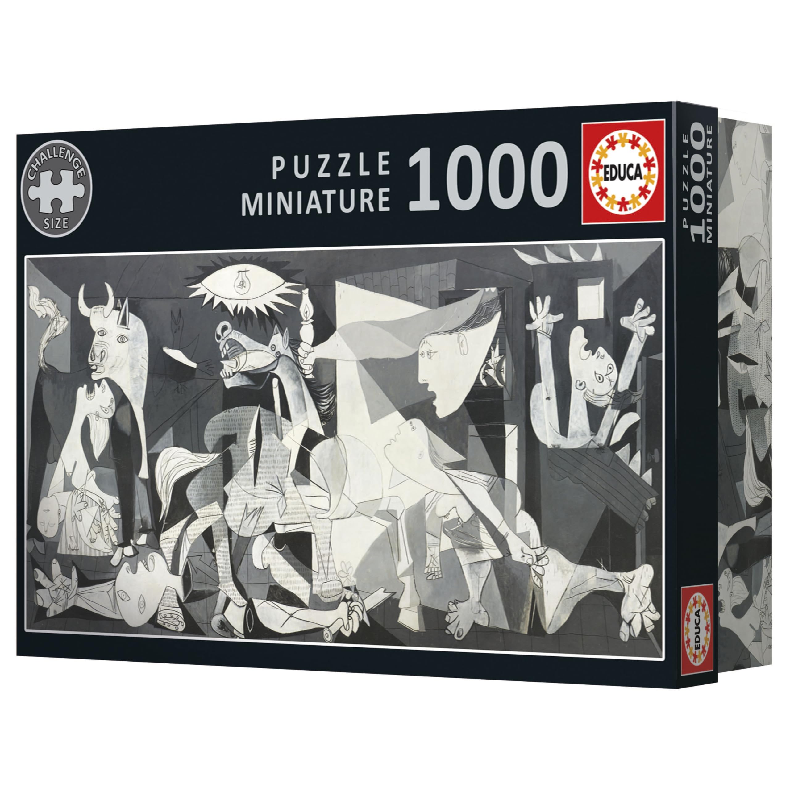 educa-guernica-mini-puzzle-1000-teile-picasso-30x46-cm image 3
