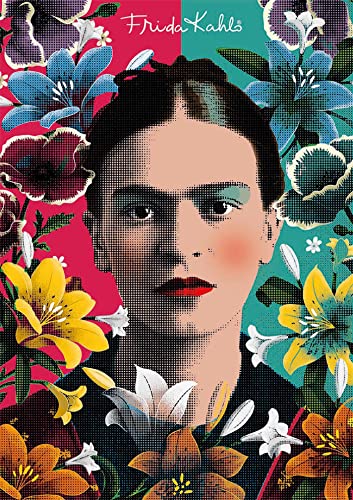 educa-18493-frida-kahlo-puzzle-1000-teile-kunst-portrait image 7