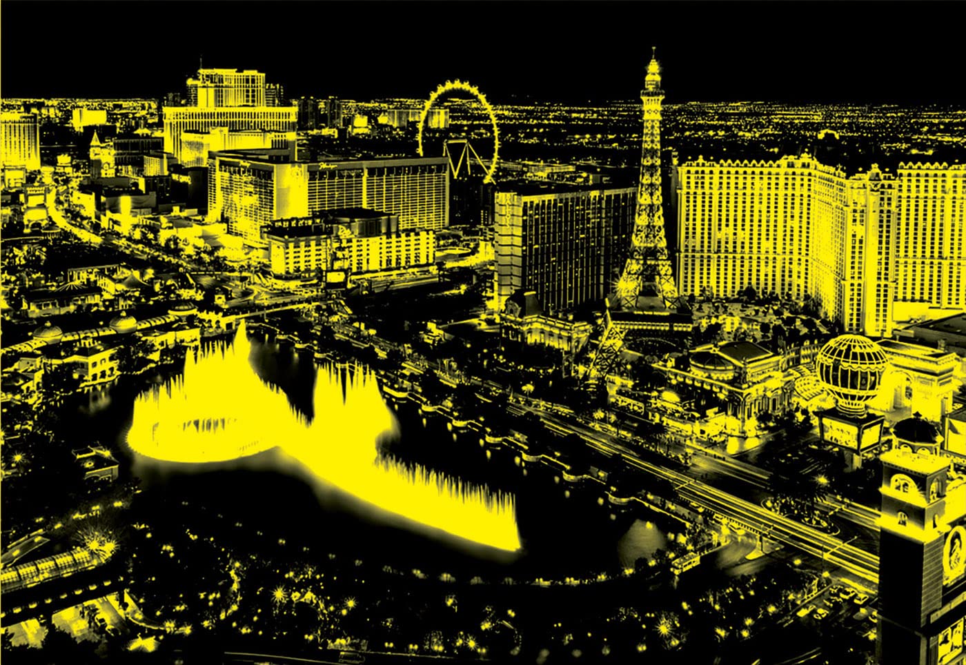educa-16761-las-vegas-leuchtpuzzle-1000-teile-neon image 3