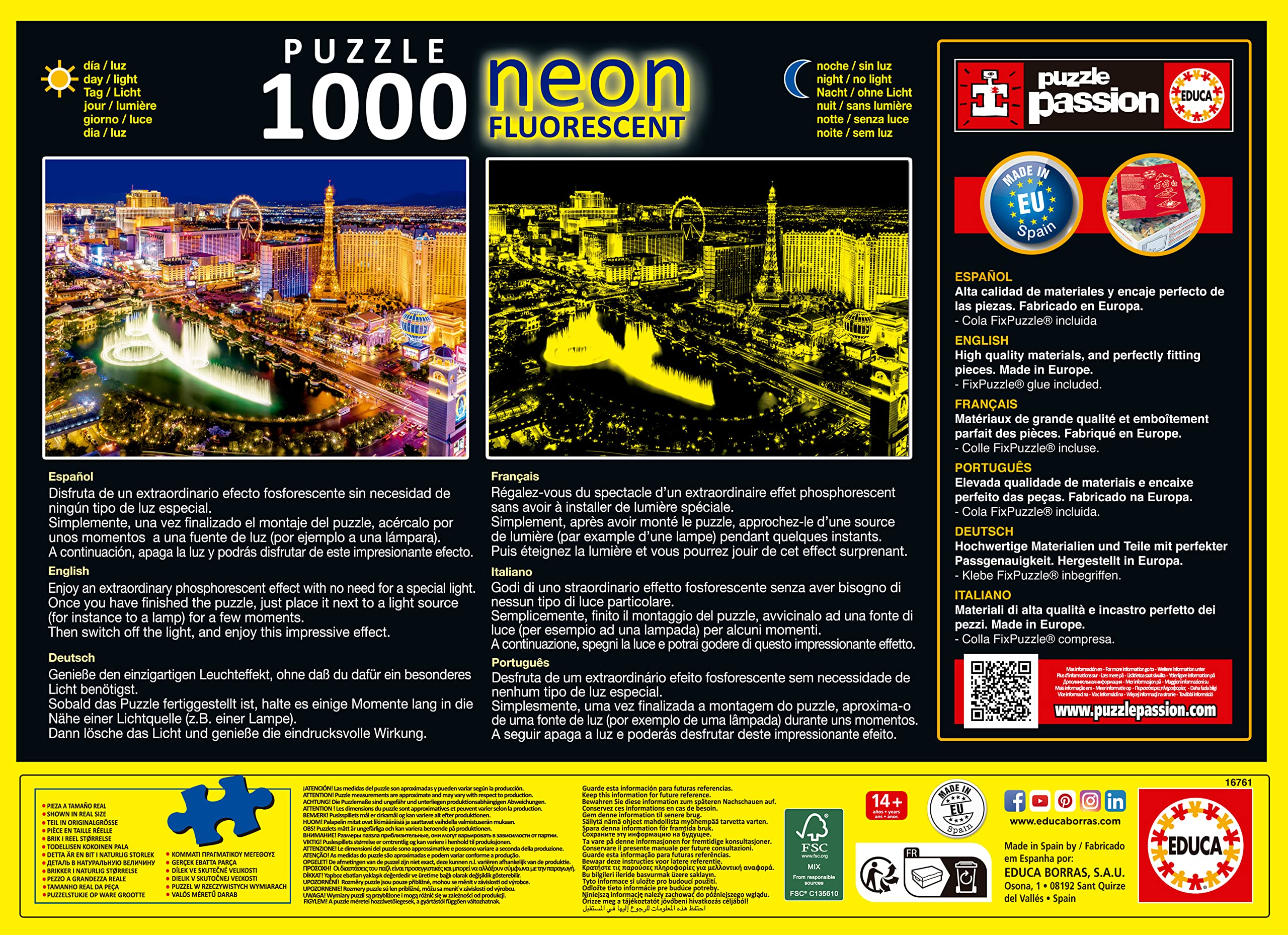 educa-16761-las-vegas-leuchtpuzzle-1000-teile-neon image 4