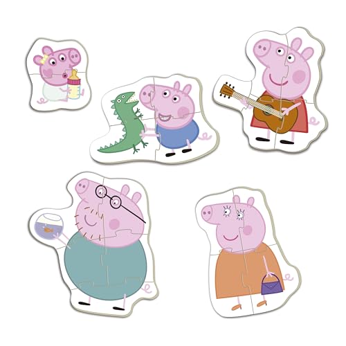 educa-peppa-pig-baby-puzzle-set-5-teilig-ab-2-jahren image 8