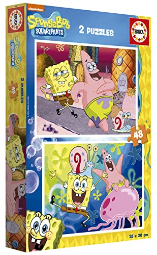 educa-19388-spongebob-puzzle-2x48-teile-ab-3-jahren image 7