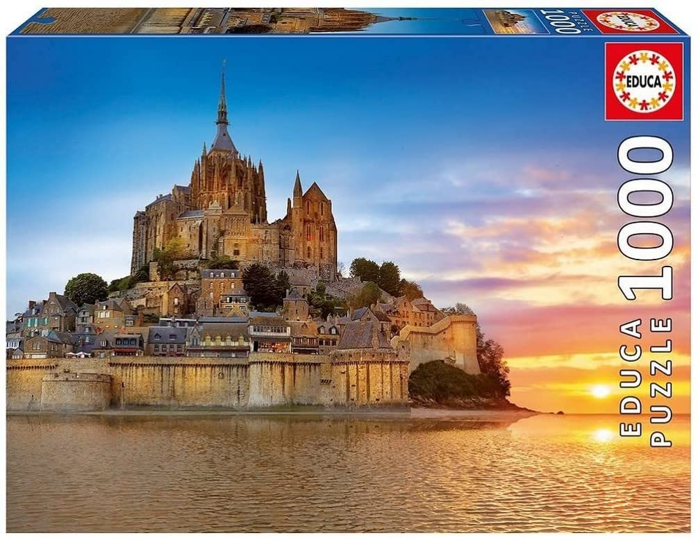 educa-17665-mont-saint-michel-puzzle-1000-teile-68x48-cm image 1