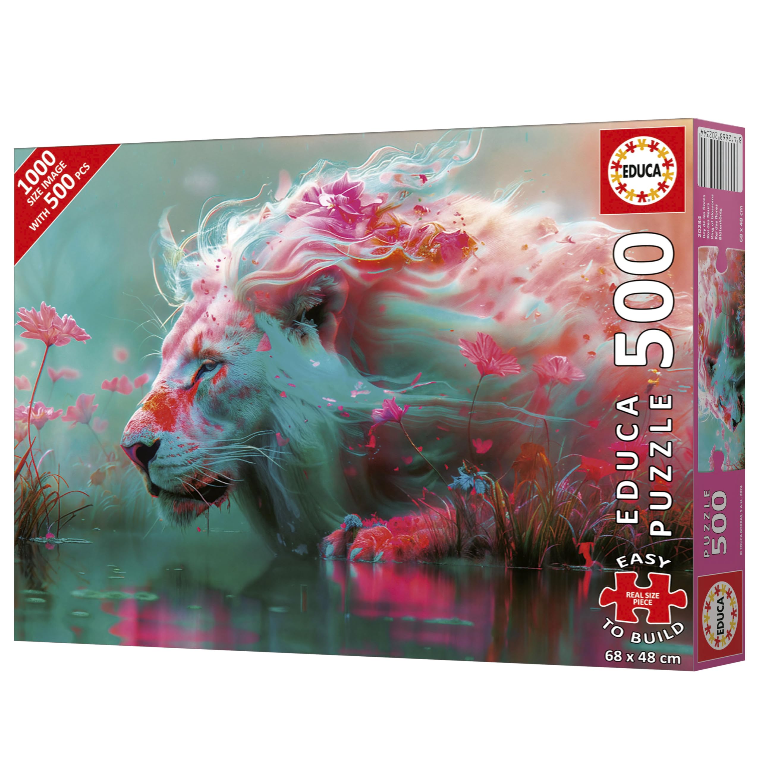 educa-k-nig-der-blumen-20234-puzzle-500-teile-68x48 image 3