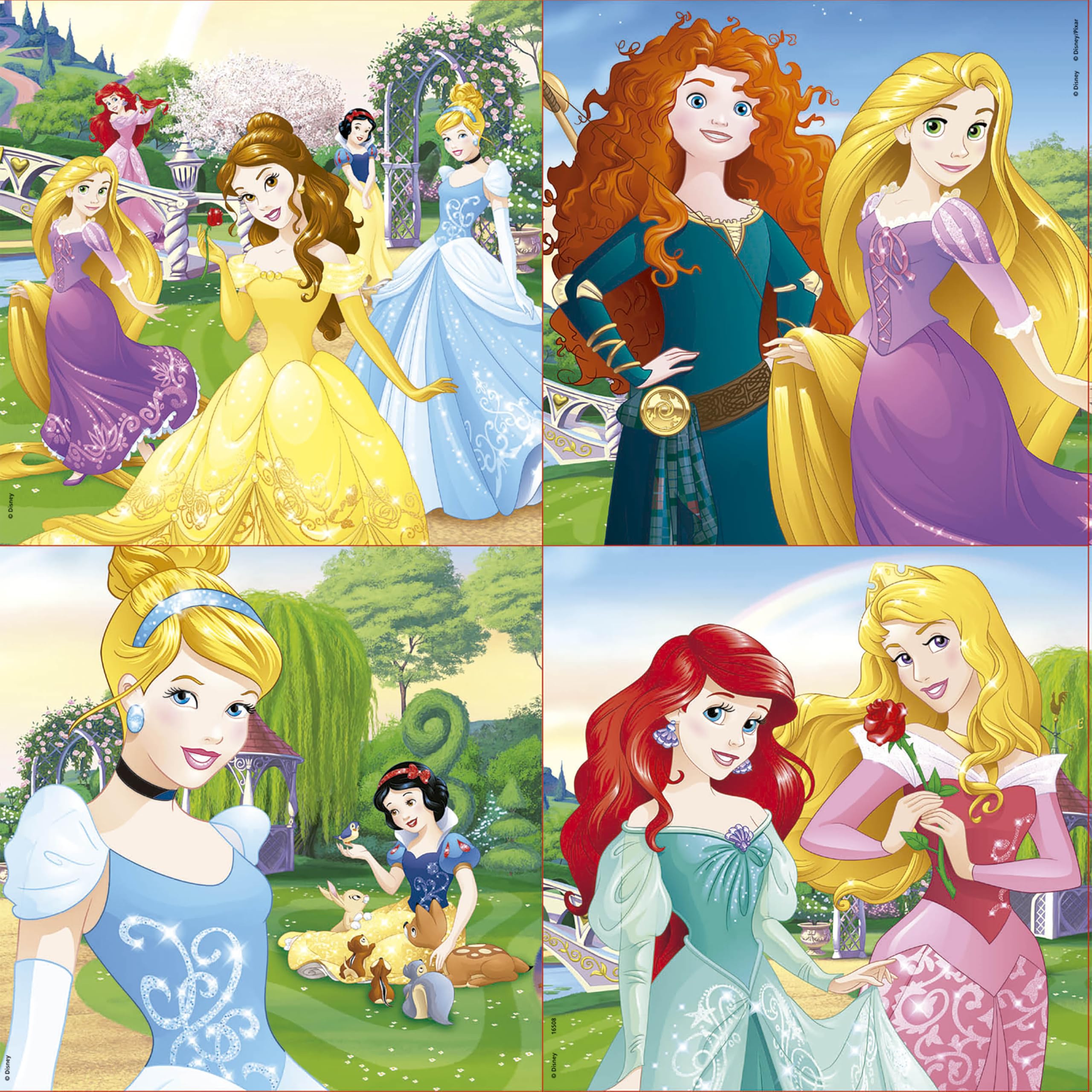 educa-disney-princess-koffer-4in1-puzzle-ab-3-jahren image 2