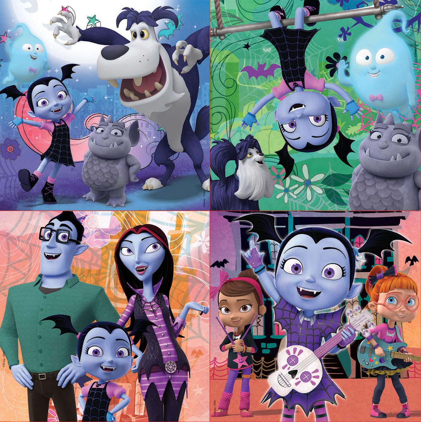 educa-vampirina-puzzle-12-16-20-25-teile-4er-set image 2