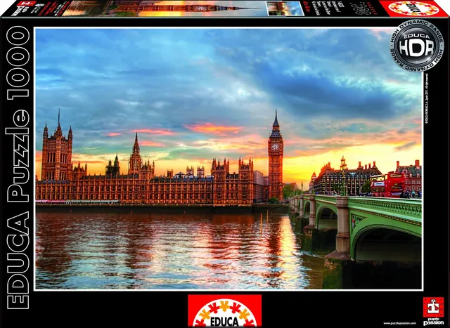 educa-sonnenuntergang-ber-der-themse-puzzle-1000-teile image 1
