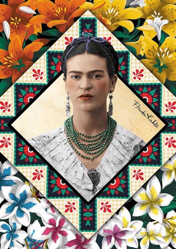 educa-18483-frida-kahlo-puzzle-500-teile-kunst image 7