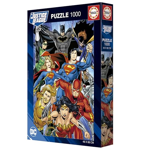 educa-justice-league-puzzle-1000-teile-dc-comics-48x68 image 8