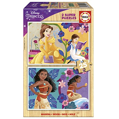 educa-19671-disney-princess-holzpuzzle-2x25-teile-ab-3-j image 7