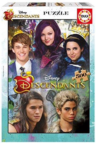 educa-descendants-puzzle-500-teile-disney-tv-show-48x34-cm image 2