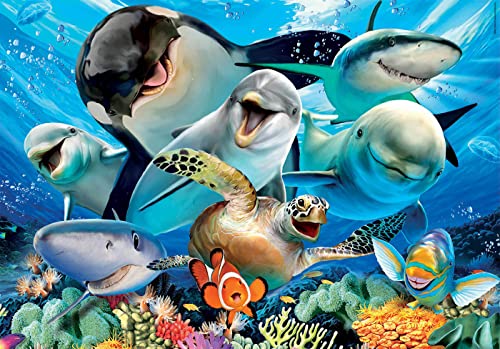 educa-meerestiere-selfie-kinderpuzzle-100-teile-18062-ab-6-jahren image 7