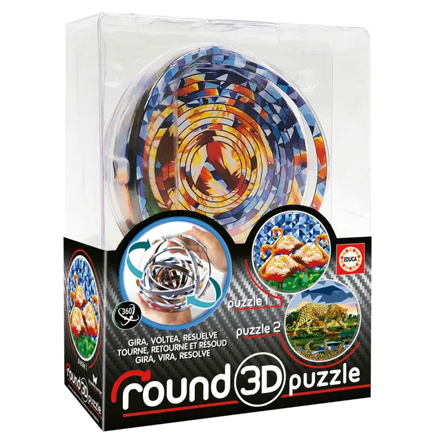 educa-19986-3d-puzzle-rund-elizabeth-sutton-14-ringe-ab-8-jahren image 1