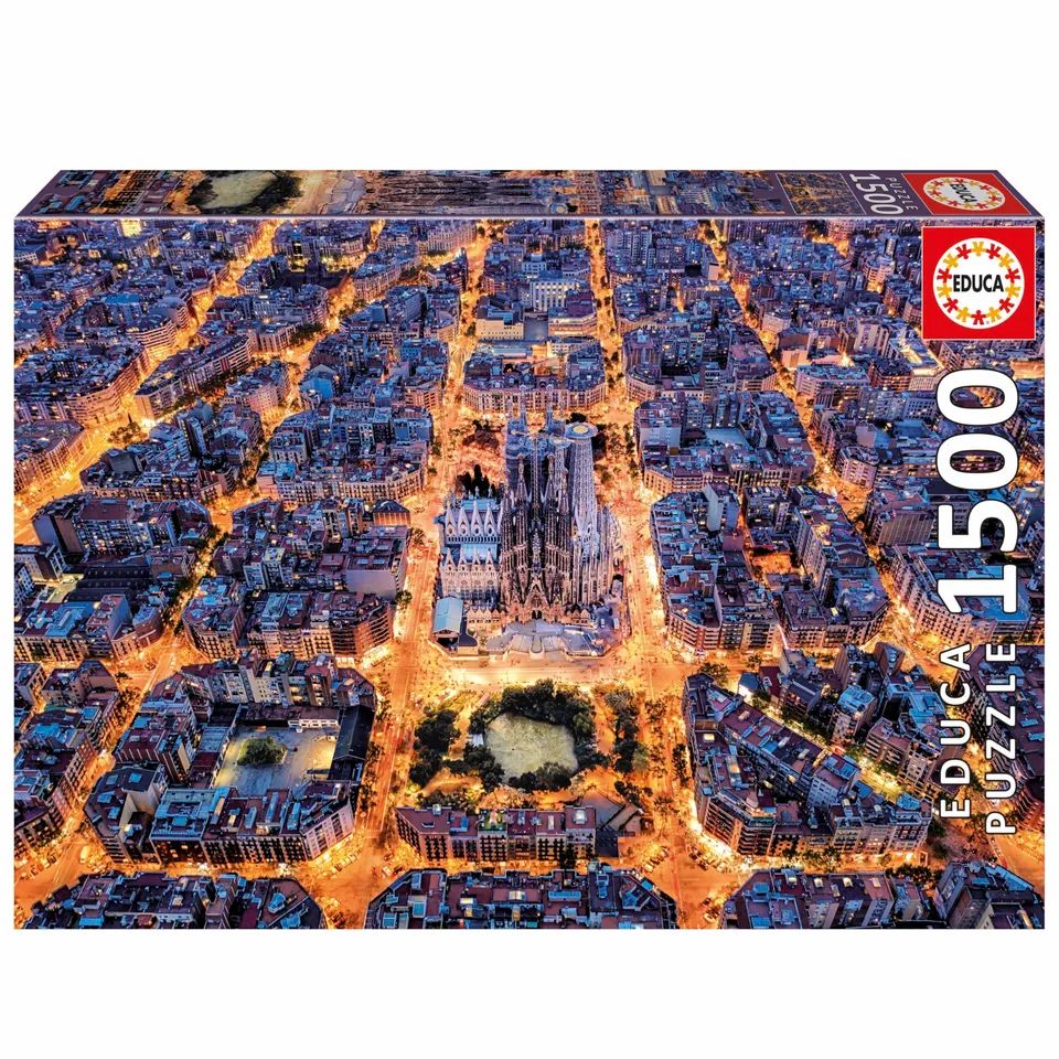 educa-20285-barcelona-puzzle-1500-teile-85x60-mit-kleber image 1