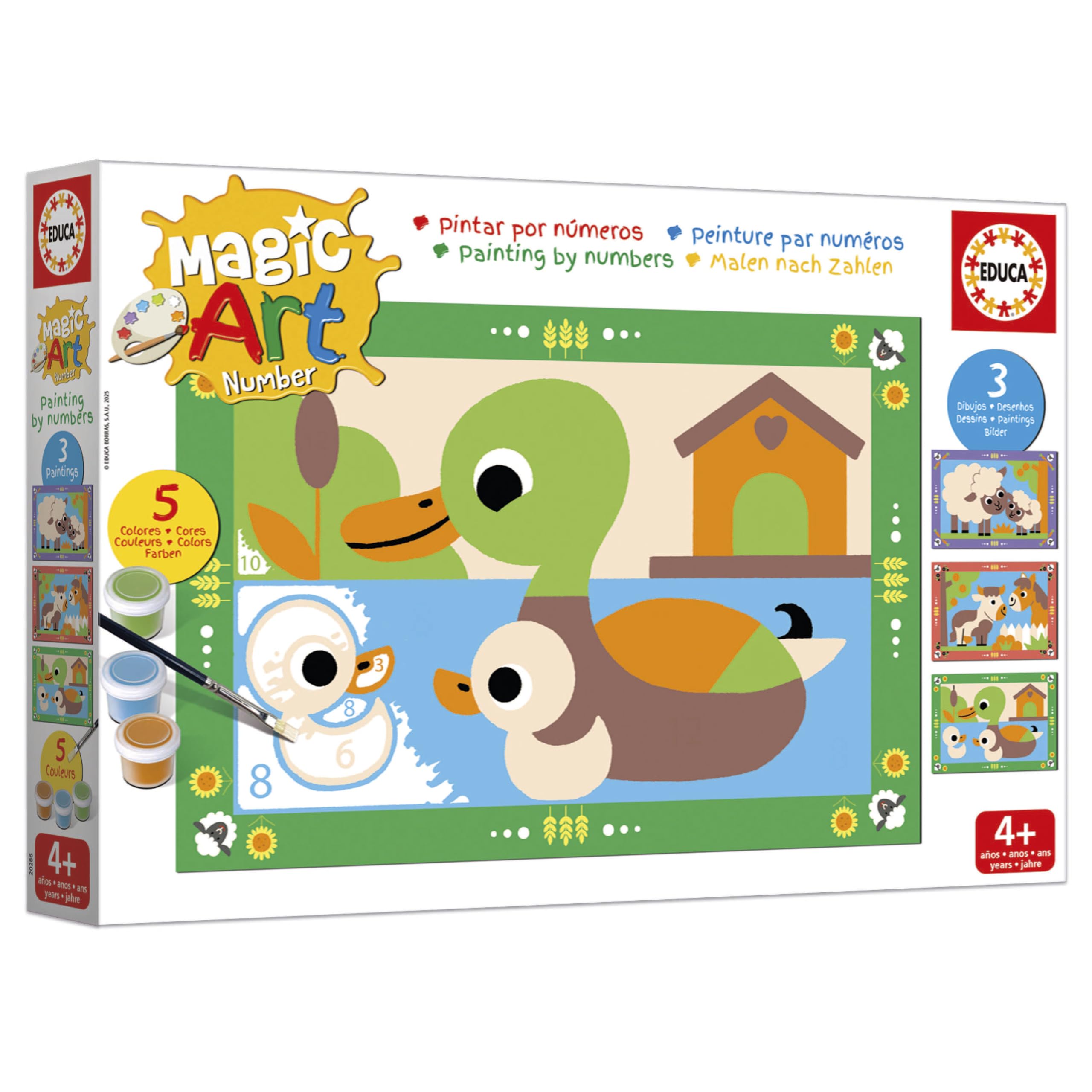 educa-magic-art-number-bauernhof-malen-nach-zahlen-4-6-j image 3
