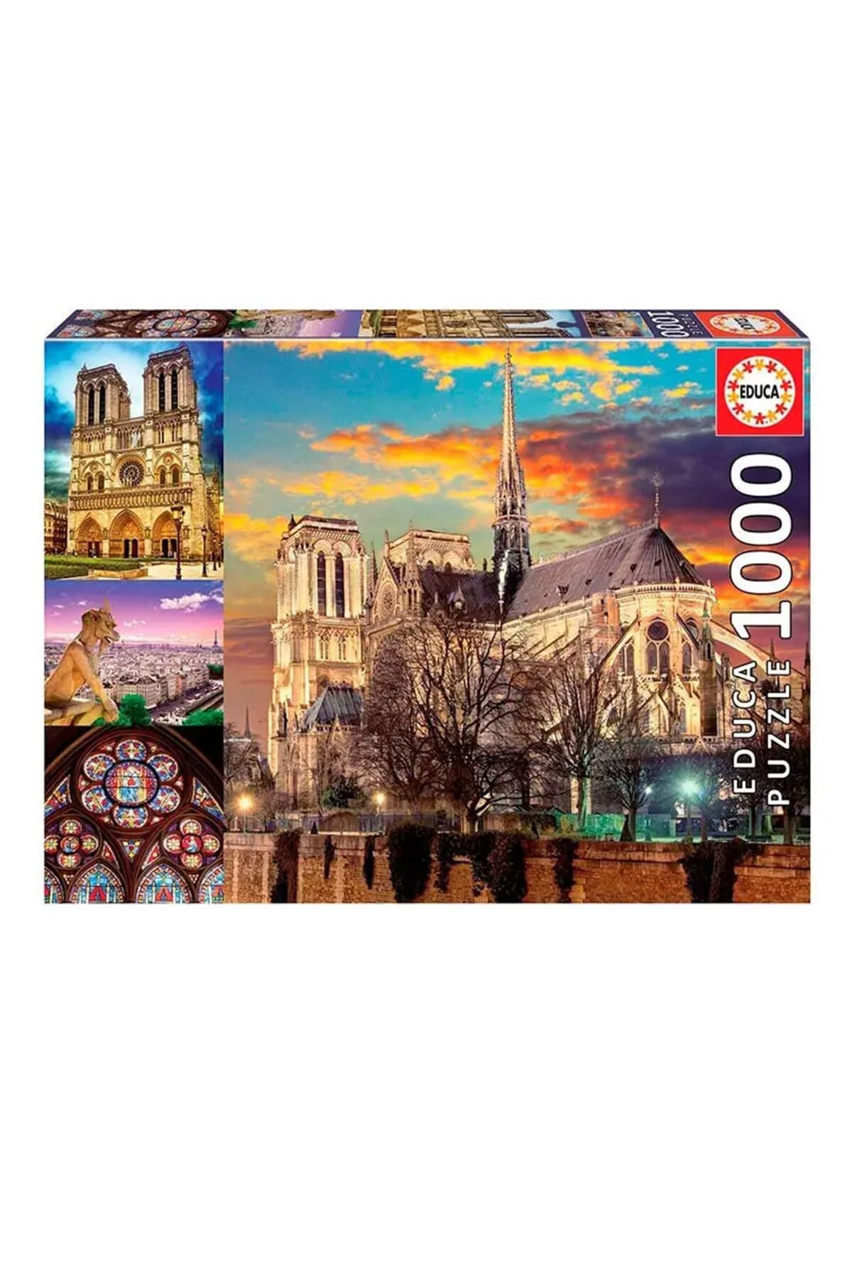 educa-18456-notre-dame-collage-puzzle-1000-teile-ab-14-jahren image 1