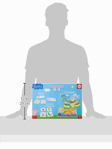 educa-peppa-wutz-4-in-1-superpack-memo-domino-2x25-teile-ab-3j image 7