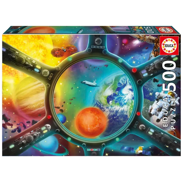 educa-ausflug-in-den-weltraum-puzzle-500-teile image 1