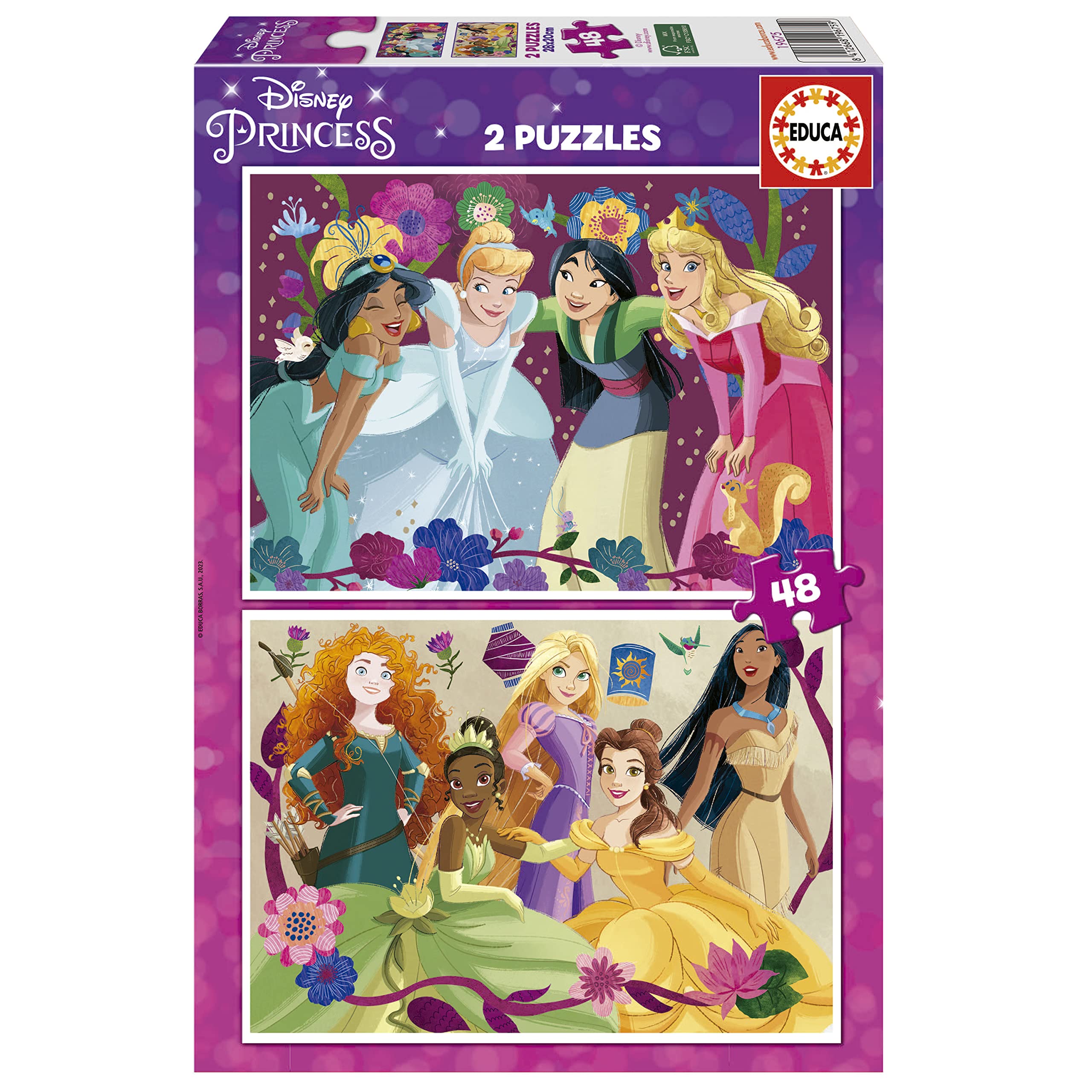 educa-vaiana-2x48-teile-kinderpuzzle-disney-ab-4-jahren image 7