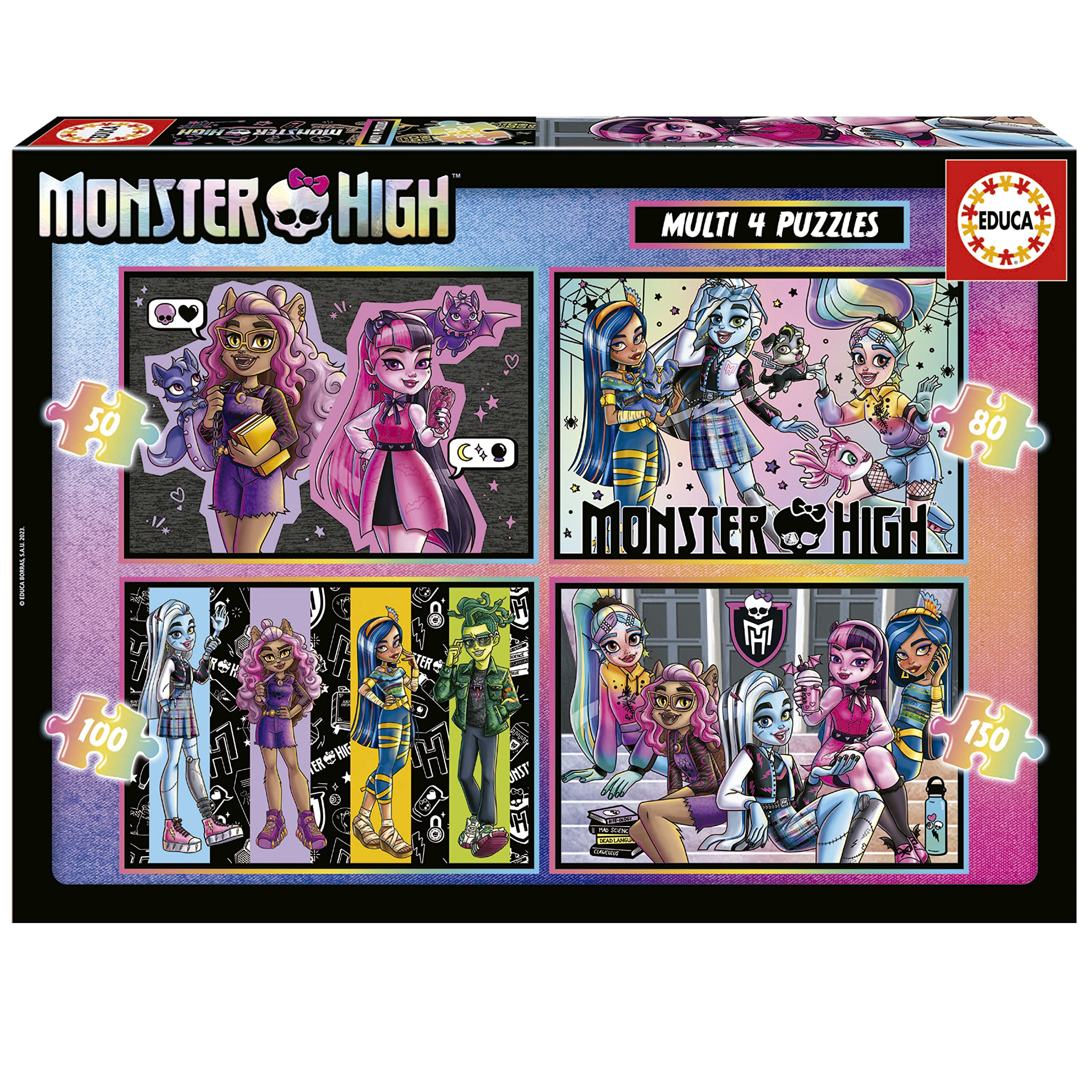 educa-monster-high-19704-puzzleset-2x100-teile-ab-6j image 5