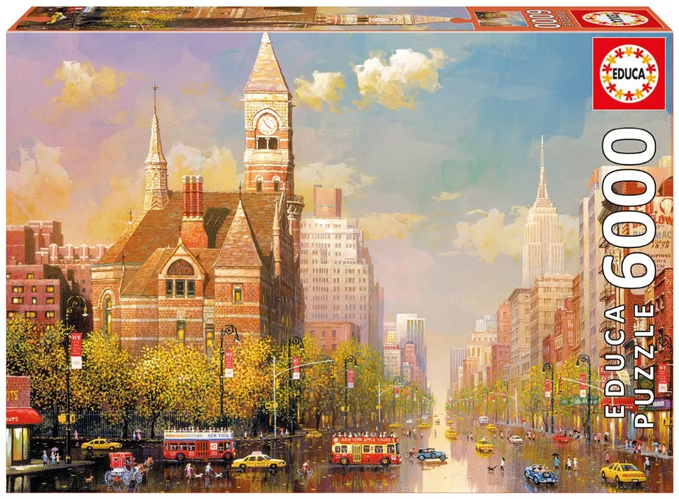 educa-16783-new-york-afternoon-puzzle-6000-teile-xxl image 1