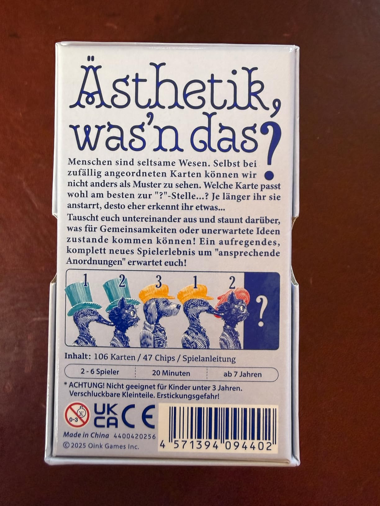 Braucht Übung