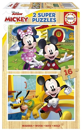 educa-19287-mickey-minnie-holzpuzzle-2x16-teile-ab-3-j image 5