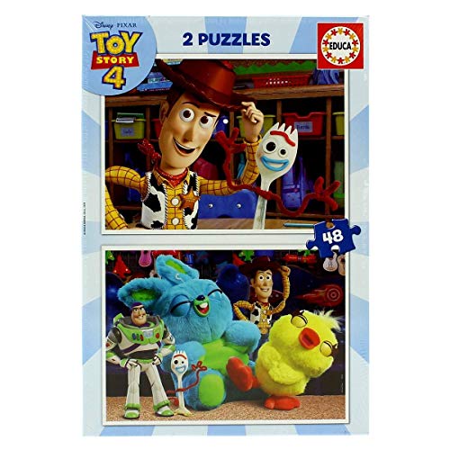 educa-toy-story-4-kinderpuzzle-2x48-teile-ab-4-jahren-disney image 4