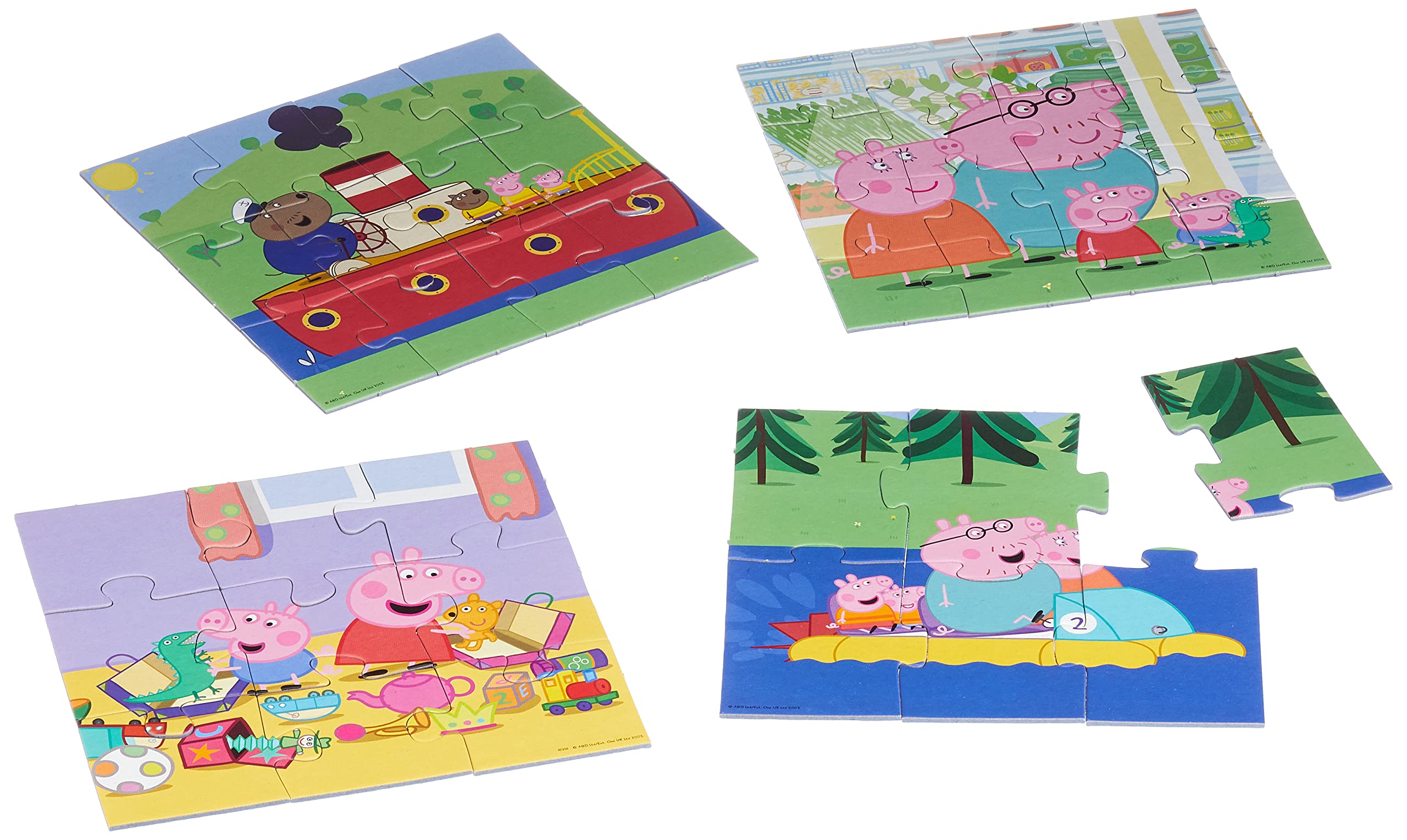 educa-15918-peppa-wutz-puzzle-4in1-6-9-12-16-teile image 3