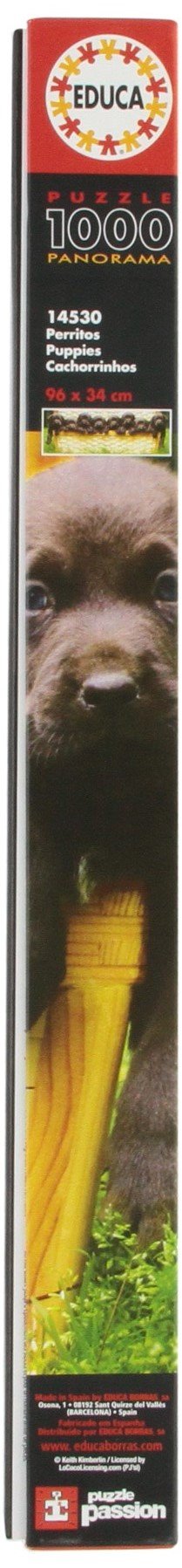 educa-panorama-welpen-puzzle-500-teile-hunde-motiv image 6