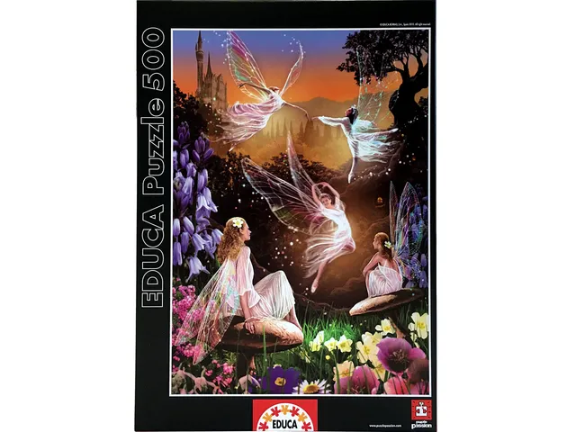 educa-das-feenballett-puzzle-500-teile-fairy-ballet image 1