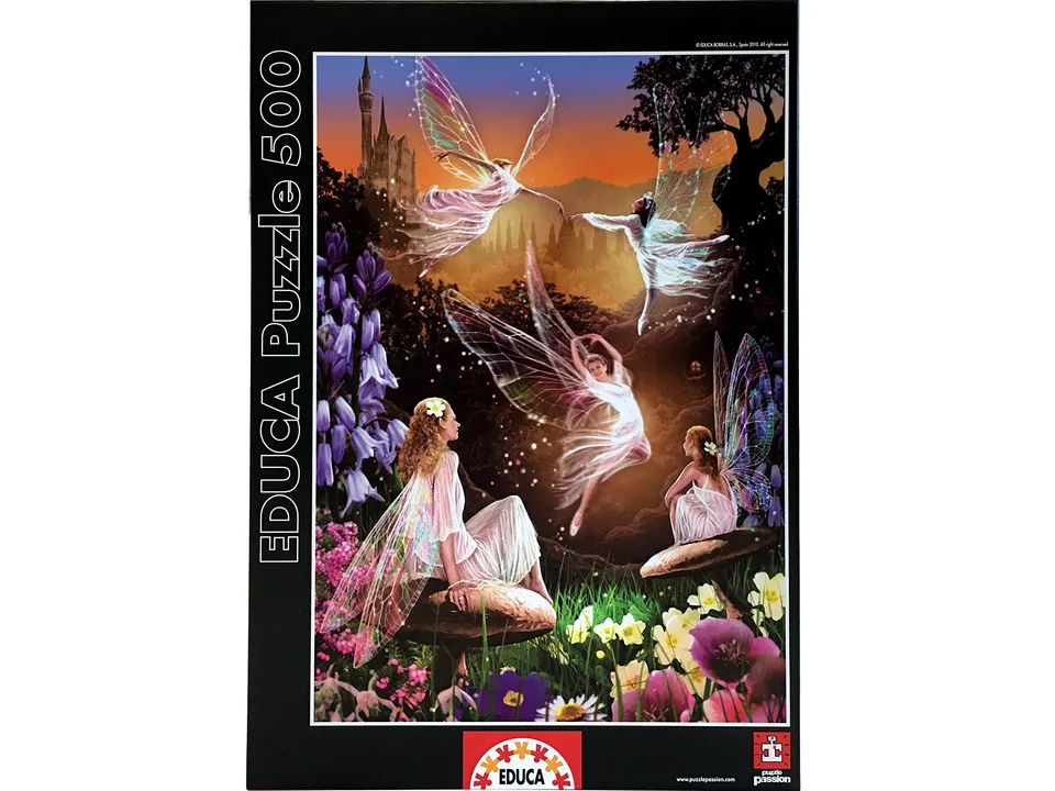 educa-das-feenballett-puzzle-500-teile-fairy-ballet image 1