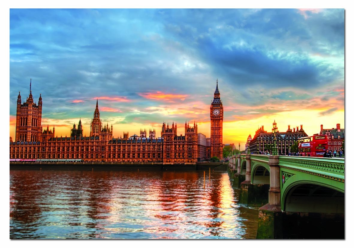 educa-sonnenuntergang-ber-der-themse-puzzle-1000-teile image 2
