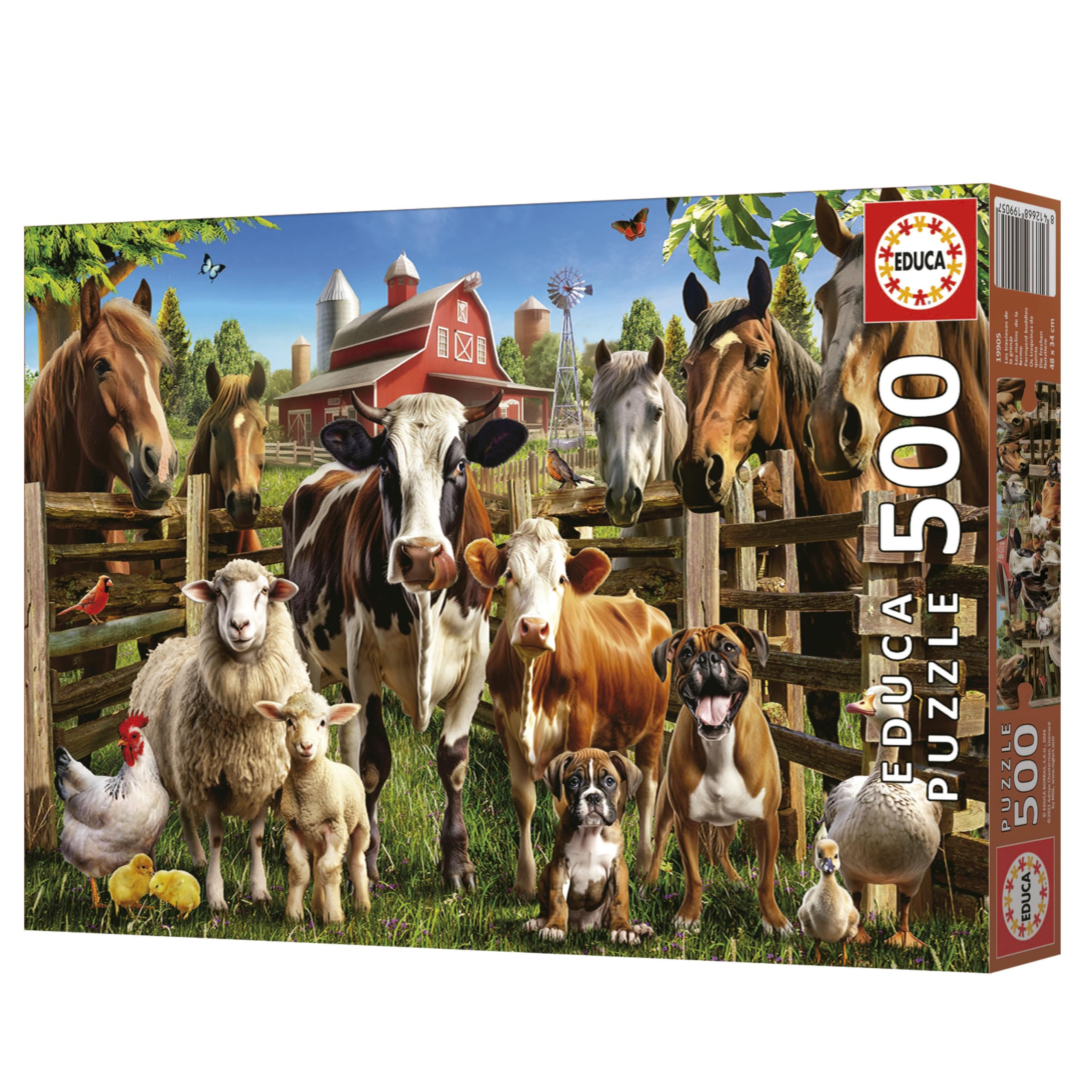 educa-die-frechen-nutztiere-19905-puzzle-500-teile-ab-11-jahren image 6