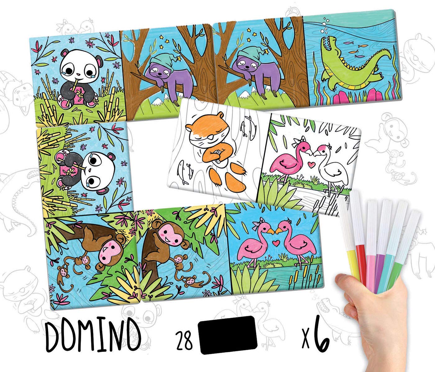 educa-domino-colouring-activities-malpuzzle-mit-stiften image 2
