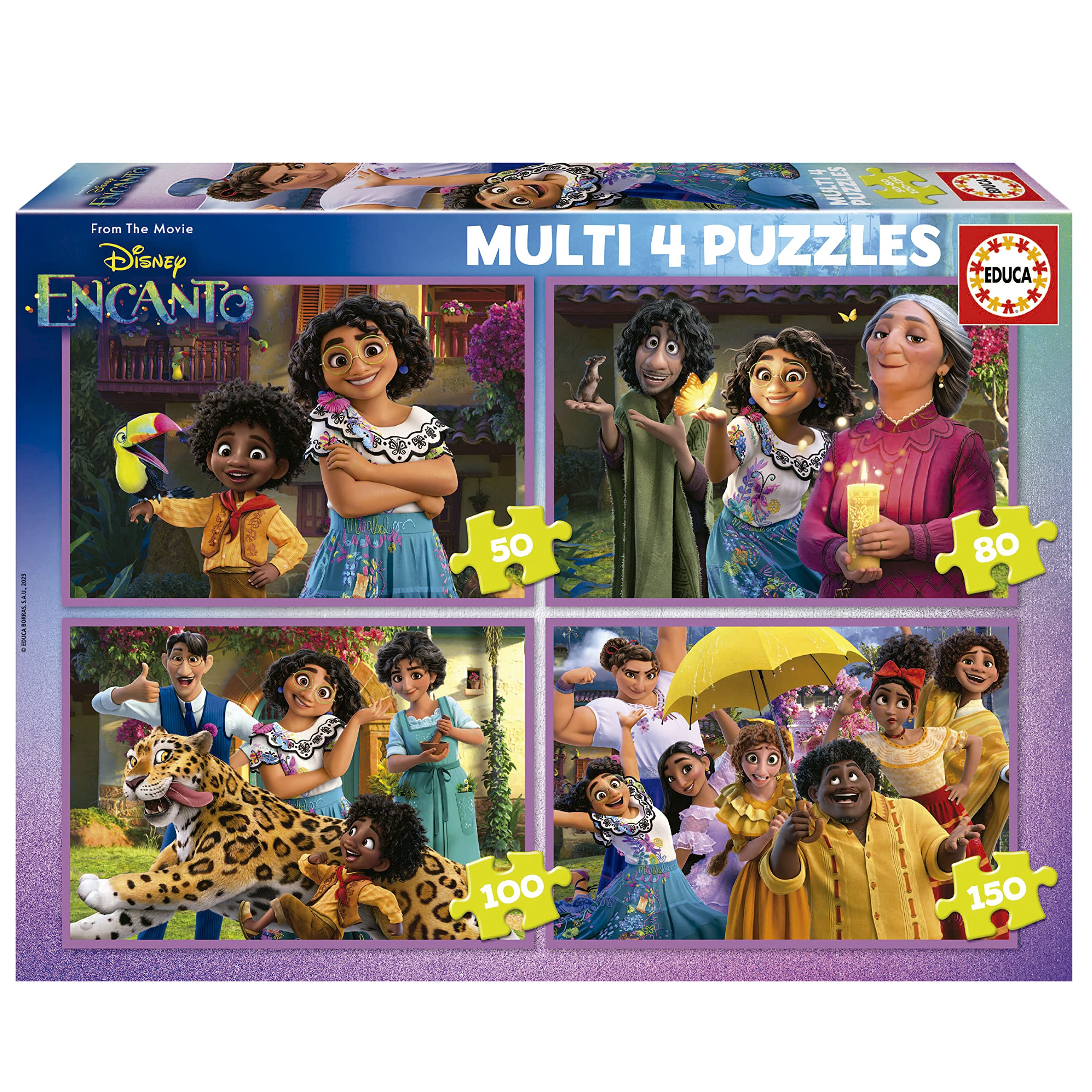 educa-peppa-pig-puzzle-4er-set-20-80-teile-ab-4-jahren-20329 image 7
